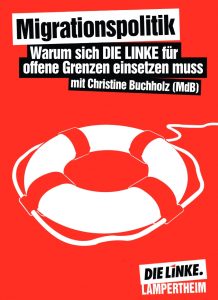 Diskussion - Migrationspolitik - Referentin Christine Buchholz MdB @ Altes Rathaus | Lampertheim | Hessen | Deutschland