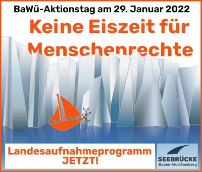 Kundgebung der Seebrücke: Keine Eiszeit für Menschenrechte @ Paradeplatz | Mannheim | Baden-Württemberg | Deutschland