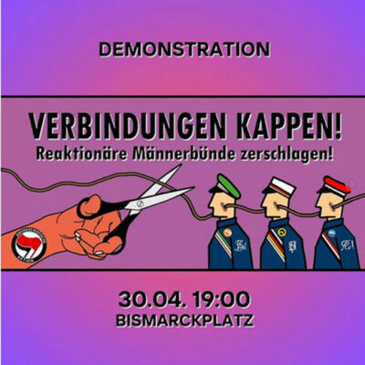 Demo „Verbindungen kappen! Reaktionäre Männerbünde zerschlagen!“ @ Bismarckplatz Heidelberg | Heidelberg | Baden-Württemberg | Deutschland