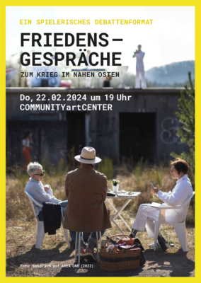 Lesung & Debatte: "Friedensgespräche" zum Krieg im Nahen Osten @ Community Art Center | Mannheim | Baden-Württemberg | Deutschland