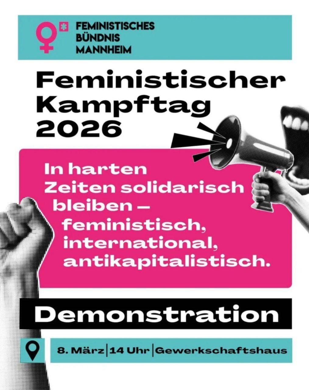 Feministischer Kampftag 2026 - Demonstration