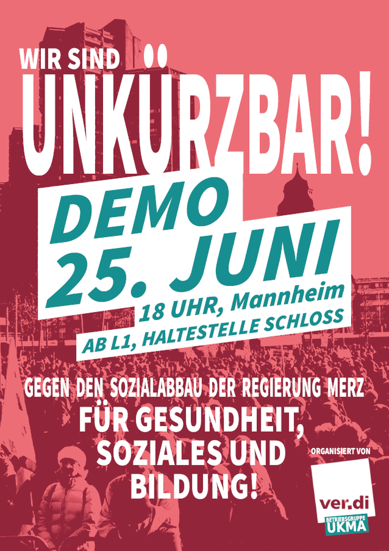 DEMO: Gegen Kürzungen bei Gesundheit, Bildung und Sozales