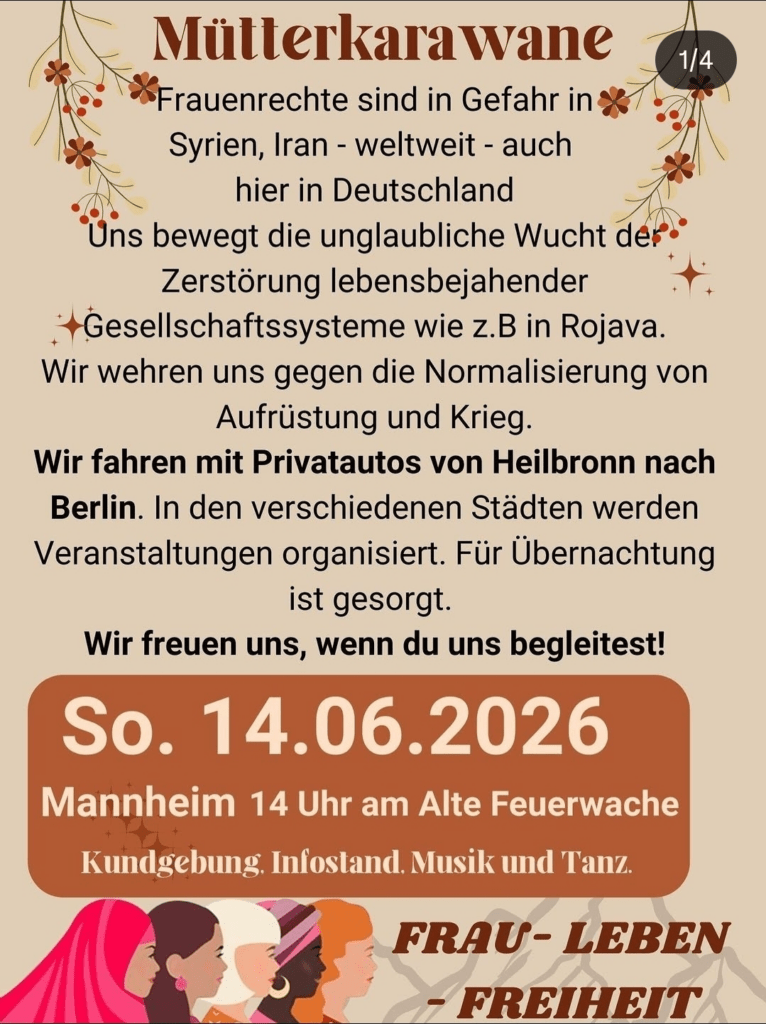 Mütterkarawane für Frauenrechte