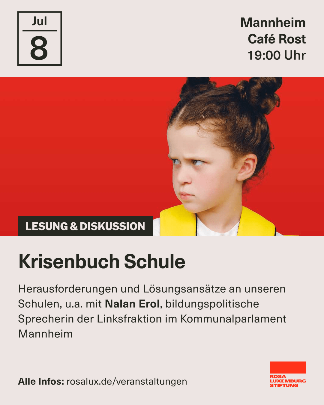 Veranstaltung: Krisenbuch Schule
